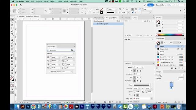 How to Set up Your Workspace Panels and Windows in Adobe InDesign смотреть онлайн