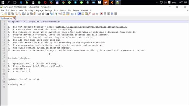 Установка Notepad++