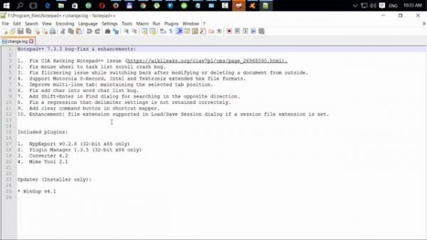Установка notepad++