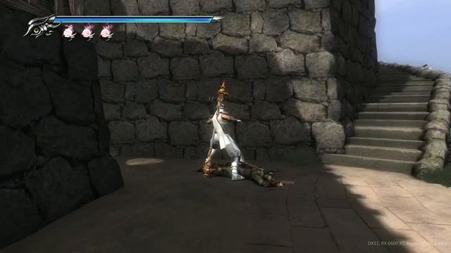 Ninja Gaiden Σ2 - Chapter 2: The Castle of the Dragon | gameplay on RX 6600 XT, Ryzen 5950X смотреть онлайн