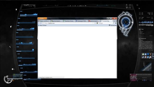 Rainmeter - Windows 7 Desktop Setup N56V смотреть онлайн