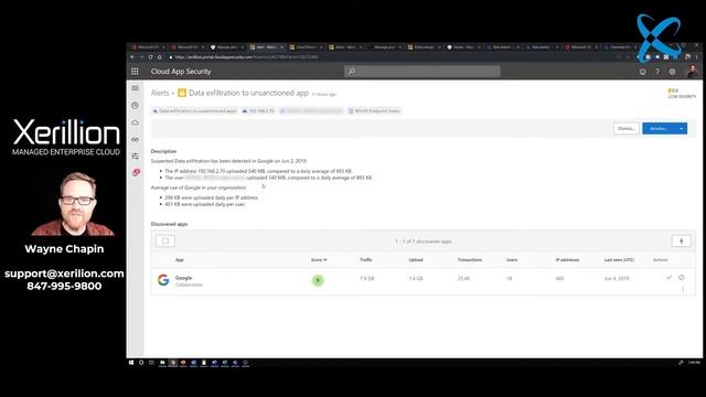 Microsoft Cloud App Security | Step 4 of 9 | Maintaining Microsoft 365 смотреть онлайн