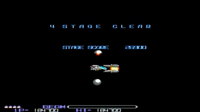 R-Type Stage 4-5 1987 Irem Mame Retro Arcade Games смотреть онлайн