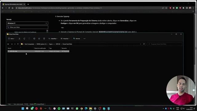 CRIANDO UM TEMPLATE DE MÁQUINA VIRTUAL NO HYPER V COM O SYSPREP смотреть онлайн