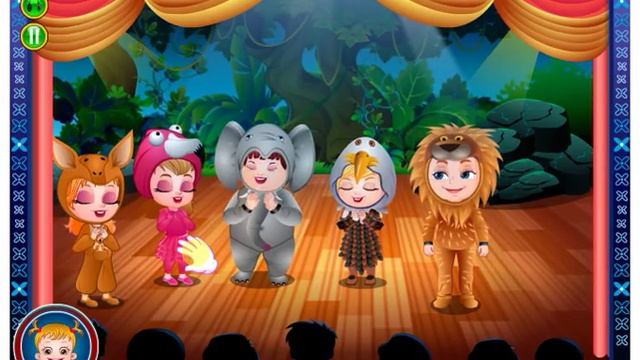 Baby Hazel at the masquerade - games for kids смотреть онлайн