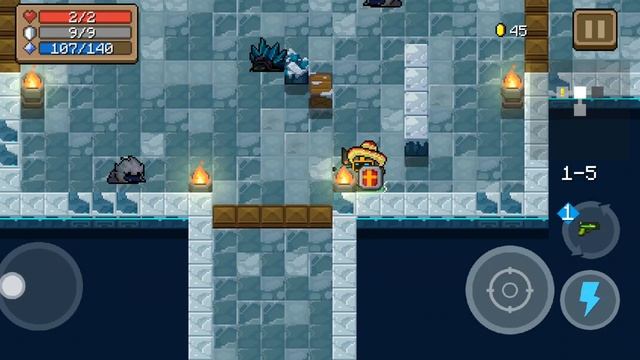 Soul Knight Gameplay BOSS Fight (Android) смотреть онлайн