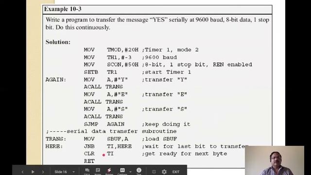L10: Serial Port Programming in 8051 смотреть онлайн