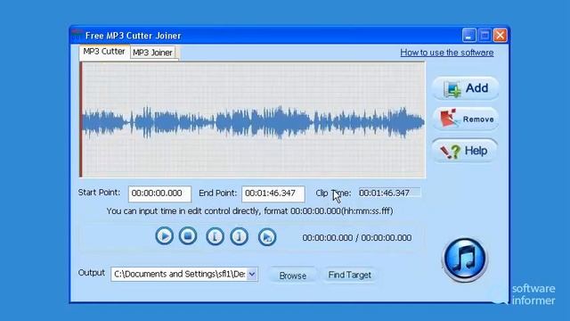 Free MP3 Cutter Joiner video tutorial смотреть онлайн