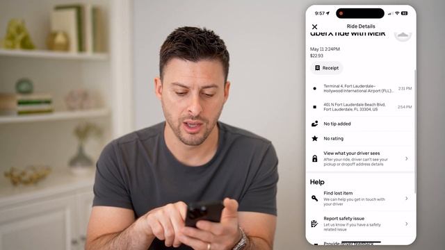 How To Check Last Ride History On Uber смотреть онлайн