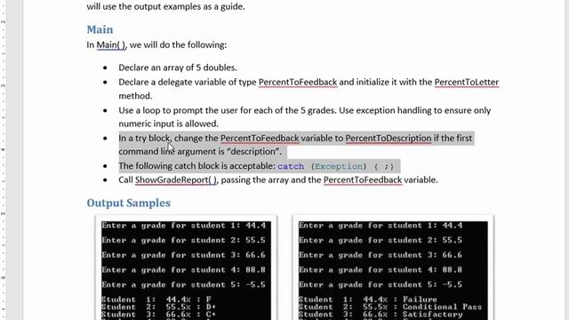 Stucts, Methods, and Arrays in C# - Part 3 (Delegates) смотреть онлайн