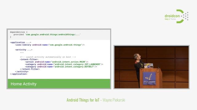 Droidcon Italy 2017 // Android Things for IoT Talk - Wayne Piekarski смотреть онлайн