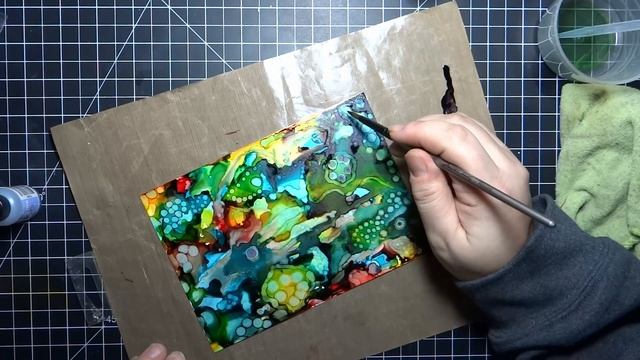 Tim Holtz Alcohol Ink Kit | Backgrounds for cards смотреть онлайн