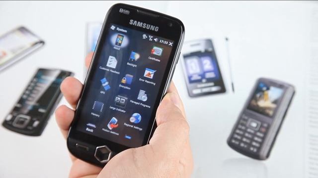 Windows Mobile 6.5 on Samsung Omnia II смотреть онлайн