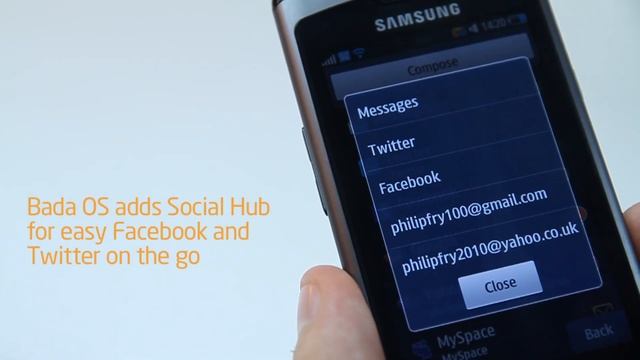 Samsung Wave hands on - best features explored смотреть онлайн
