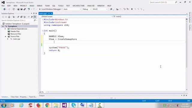14.CreateSemaphore API- Windows System Programming in C/C++ смотреть онлайн