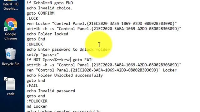 How to create a password protected folder in your pc in telugu смотреть онлайн