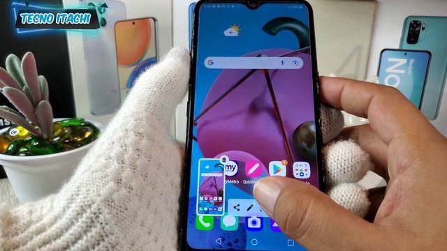 Capturas De Pantalla o Screenshot LG K51 Con Android 11 смотреть онлайн