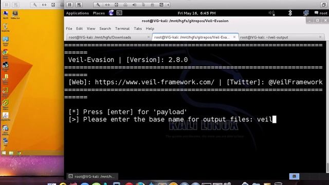 CarolinaCon '14 - Veil-Evasion Demo смотреть онлайн