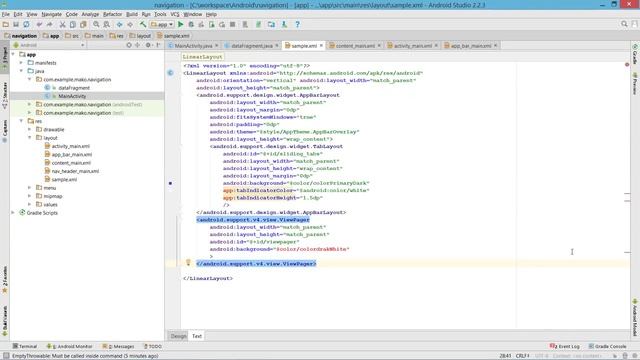 Navigation drawer layout tablayout collapsing toolbar Android(Primer Video) смотреть онлайн