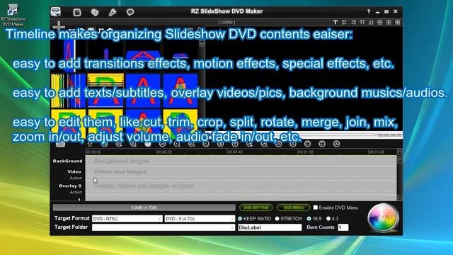 Slideshow DVD Maker, make playable Slideshow DVD. смотреть онлайн