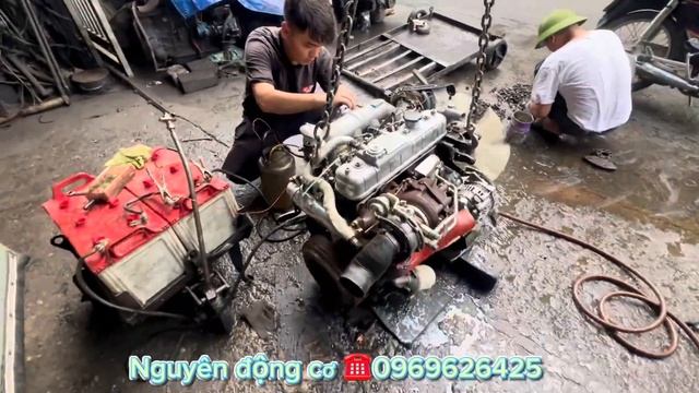 Isuzu4KH1. 100Hp-3400r/m ☎️0969626425 #isuzu #diesel #truck #4kh1 #4jb1 смотреть онлайн