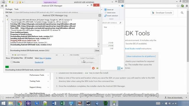 How To Install Android SDK Platform Tools смотреть онлайн