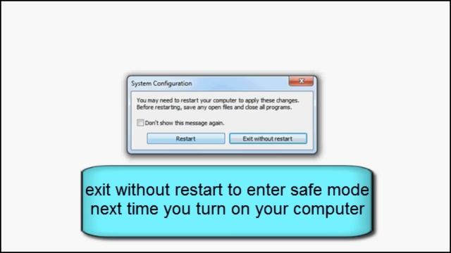 how to enter safemode on win 7 / vista смотреть онлайн