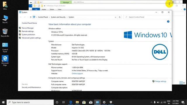 Windows 10 pro Activate 2021!! ALL versions for Free Software !! Permanent with updates Works 100%! смотреть онлайн