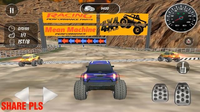 Monster Truck Stunt Race Games | Android Gameplay 2018 - Free Games Download #Racing Games Download смотреть онлайн