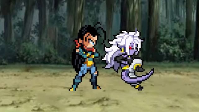 Android 21 Vs Android 17 (Sprite Animation) смотреть онлайн