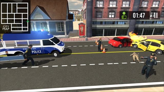 Police Ambulance Rescue Driving: 911 Emergency - Amulance in City Driving - Android iOS Gameplay смотреть онлайн