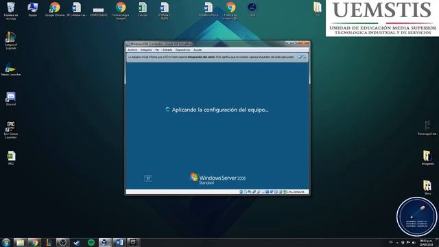 Instalación de Windows Server 2008 en VirtualBox смотреть онлайн