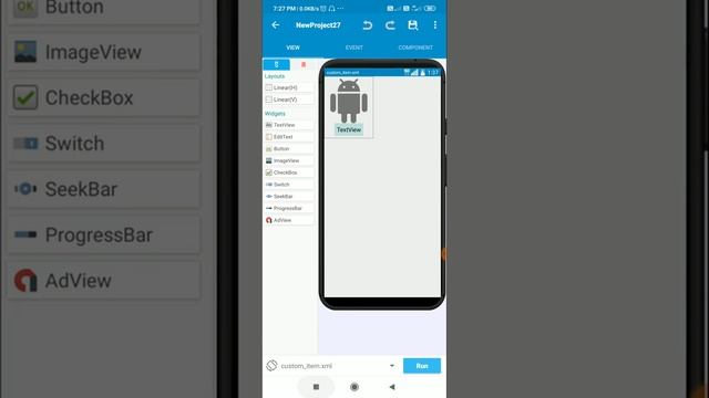 RecyclerView in Sketchware смотреть онлайн