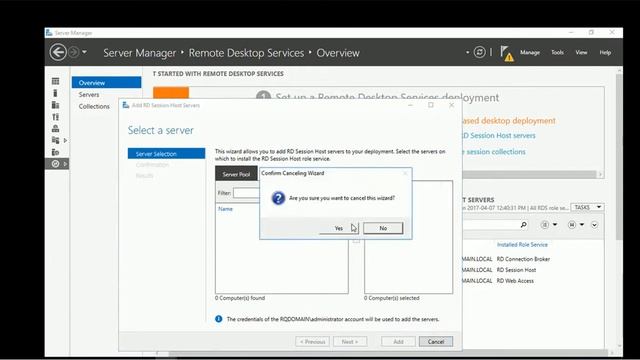 How to install Remote Desktop Service RDS role Windows 2016 Server смотреть онлайн