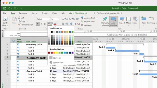 Format Microsoft Project Entry Table смотреть онлайн