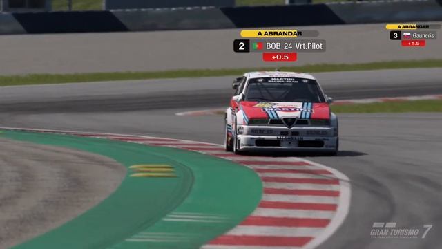 Corrida diária A Alfa Romeo 155 Redbull Ring Gran Turismo 7 PS5 P2 to P2 смотреть онлайн