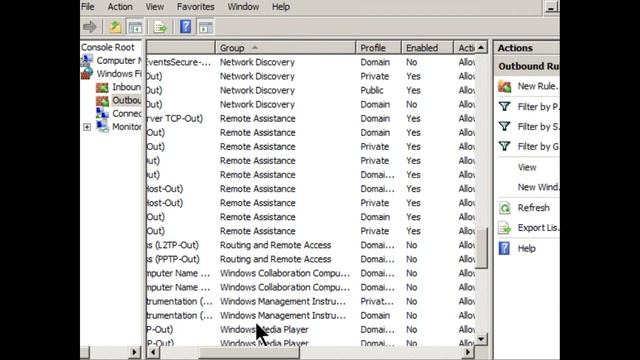Working with the Windows Firewall with Advanced Security (SY0-401) смотреть онлайн