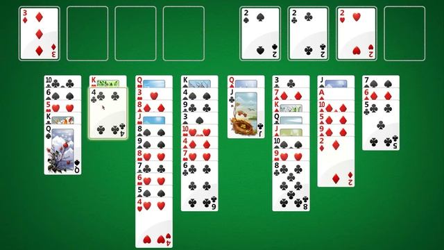 Windows Solitaire FreeCell - #25928 смотреть онлайн