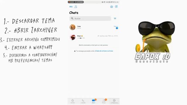 Temas para MBWhatsApp actualizado смотреть онлайн