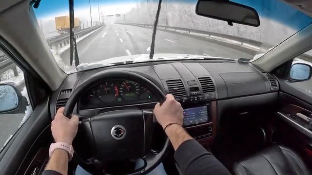 2005 Ssangyong Rexton 2 7 Xdi 165HP  0 100  POV Test Drive