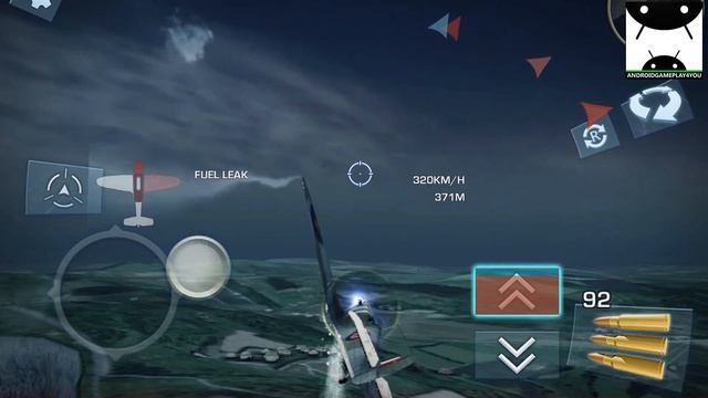 War Wings Android (Spitfire Mk.1) GamePlay [60FPS] смотреть онлайн
