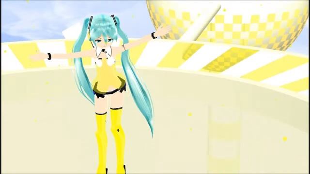 MMD - Yellow - Lat Yellow Miku смотреть онлайн