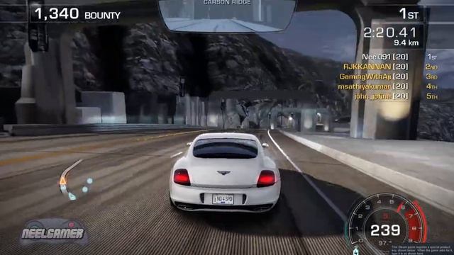 PC Need for Speed: Hot Pursuit | Bentley Continental Super sports | Multiplayer Online Racing.HD! смотреть онлайн