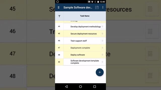 Project Planning Pro for Android - How to Reorder the Tasks смотреть онлайн