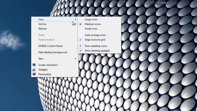 How to hide and unhide Desktop icons in Windows XP and Windows 7 смотреть онлайн