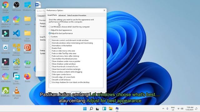 Cara Mengaktifkan Efek Visual Animasi di Windows 11 смотреть онлайн
