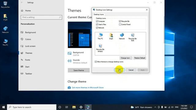 How To Show Icon On Desktop in windows 10 Bangla смотреть онлайн