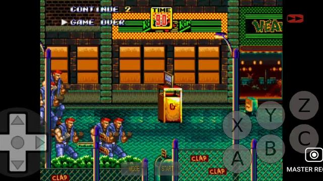 Game Over Street Of Rage 2 (Genesis) смотреть онлайн
