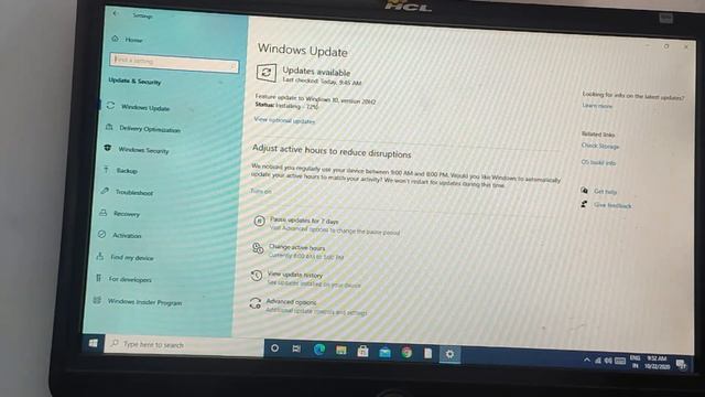 Windows 10 October new update 20h2 எப்படி update செய்வது / windows 10 october 2020 update tamil смотреть онлайн