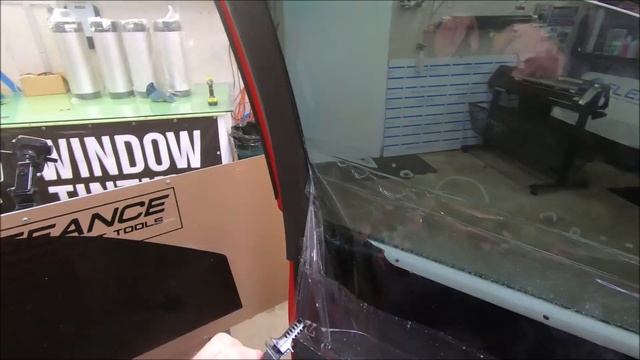 Complete two stage tint install front roll up on a 2020 Chevrolet 1500 смотреть онлайн